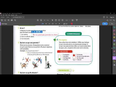 SPJEGIME NE GJUHEN FRENGE - MESIMI 21.  22.01.2021