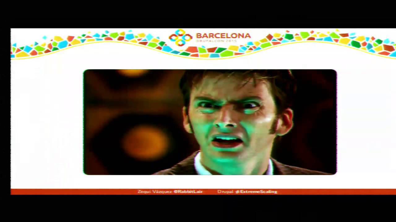 DrupalCon Barcelona 2015: Drupal Extreme Scaling
