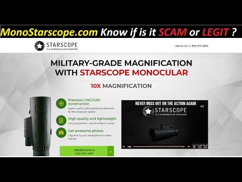 Starscope ! MonoStarscope.com Know if is it SCAM or LEGIT ? Cashjunky