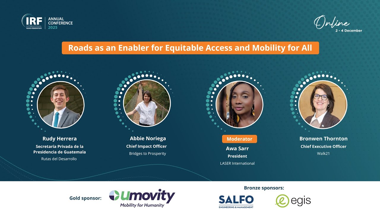 Session 1: Roads as an Enabler for Equitable Access and Mobility for All
