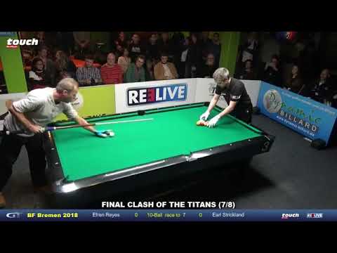 Efren Farewell Tour Stop 7 : Efren Reyes vs Earl Strickland : Final Clash of Titans 2018