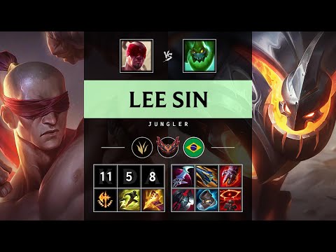Lee Sin Jungle vs Zac - BR Grandmaster Patch 25.10