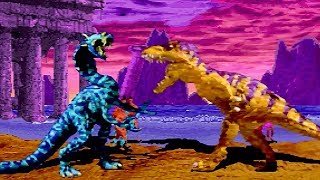 Primal Rage (1995) Vertigo Playthrough (60 FPS) SEGA Saturn / iPlaySEGA