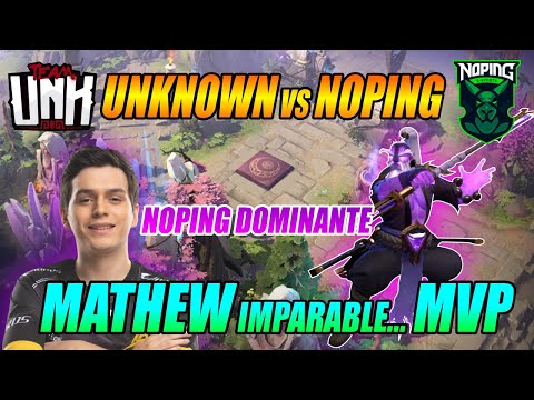 NOPING vs UNKNOWN [BO3] JUEGO 2 - MATTHEW IMPARABLE MVP - OGA DPC South America 2021 Dota 2