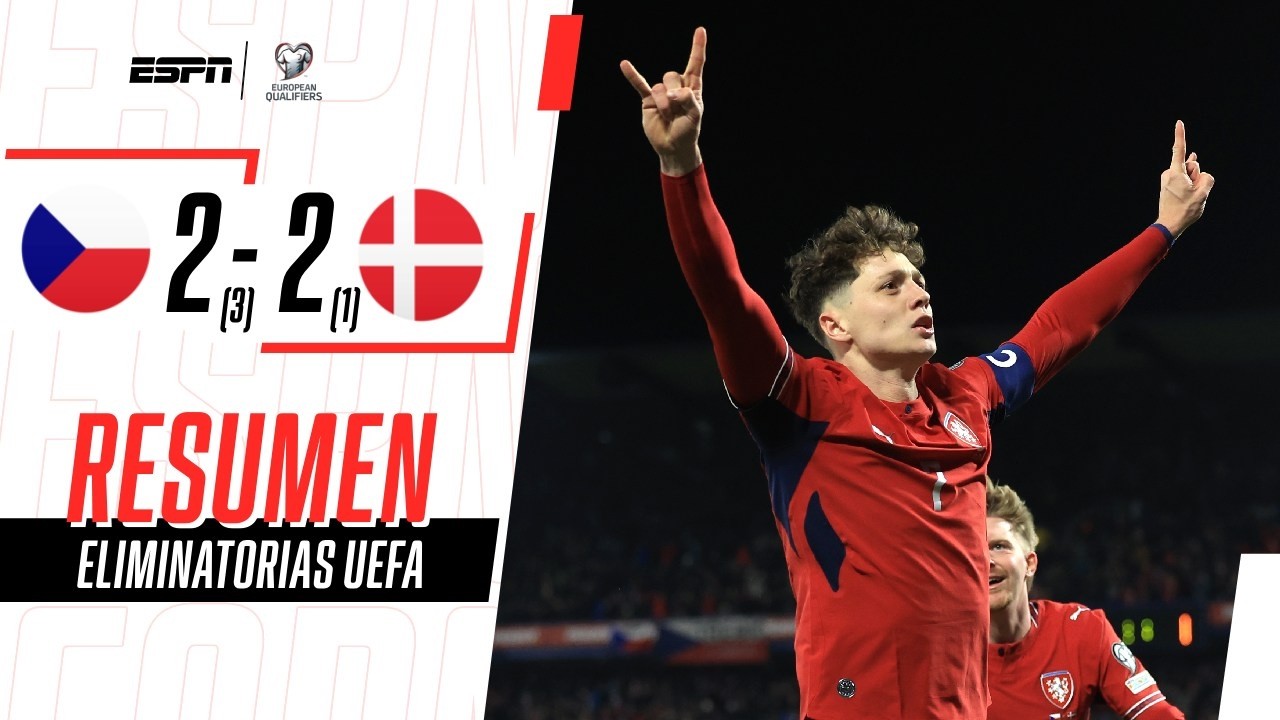 CHEQUIA JUGARÁ EL MUNDIAL TRAS UNA TANDA DE PENALES INOLVIDABLE | Chequia 2-2 Dinamarca | RESUMEN