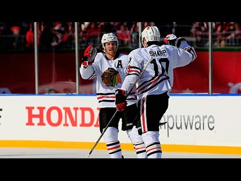 Sharp snaps blue line shot past Holtby for a PPG