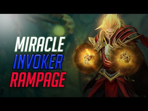 Team Liquid [Miracle] Invoker  Vs PSG. LGD Hard Dota 2 Full Gameplay