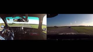 24 Hours of Lemons - Team Priority Fail - Dramatic B class finish, split screen footage!