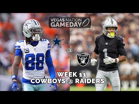 Raiders Host Cowboys in Prime Time Vegas Nation Gameday Week 11