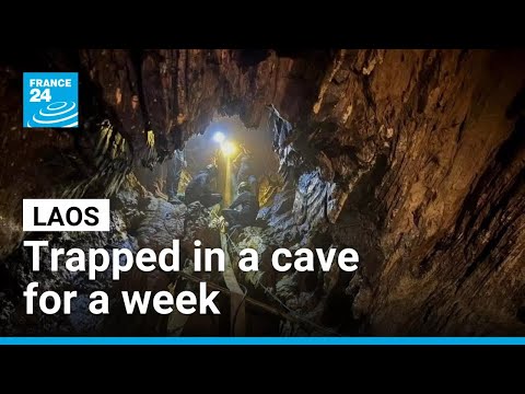 Trapped in a cave for a week: Rescuers in Laos evacuate first of five villagers