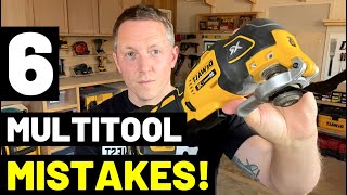 6 MULTITOOL CUTTING MISTAKES! (How to Cut Straight With a Mu