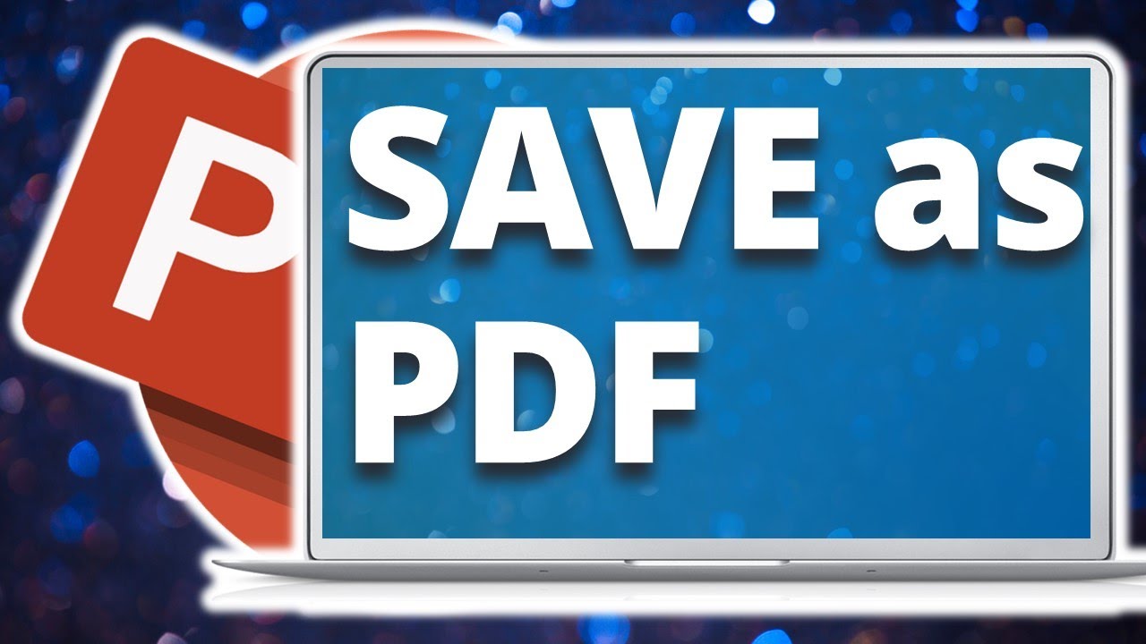 How to PowerPoint as PDF 🔥 [Build Reports in PPT]