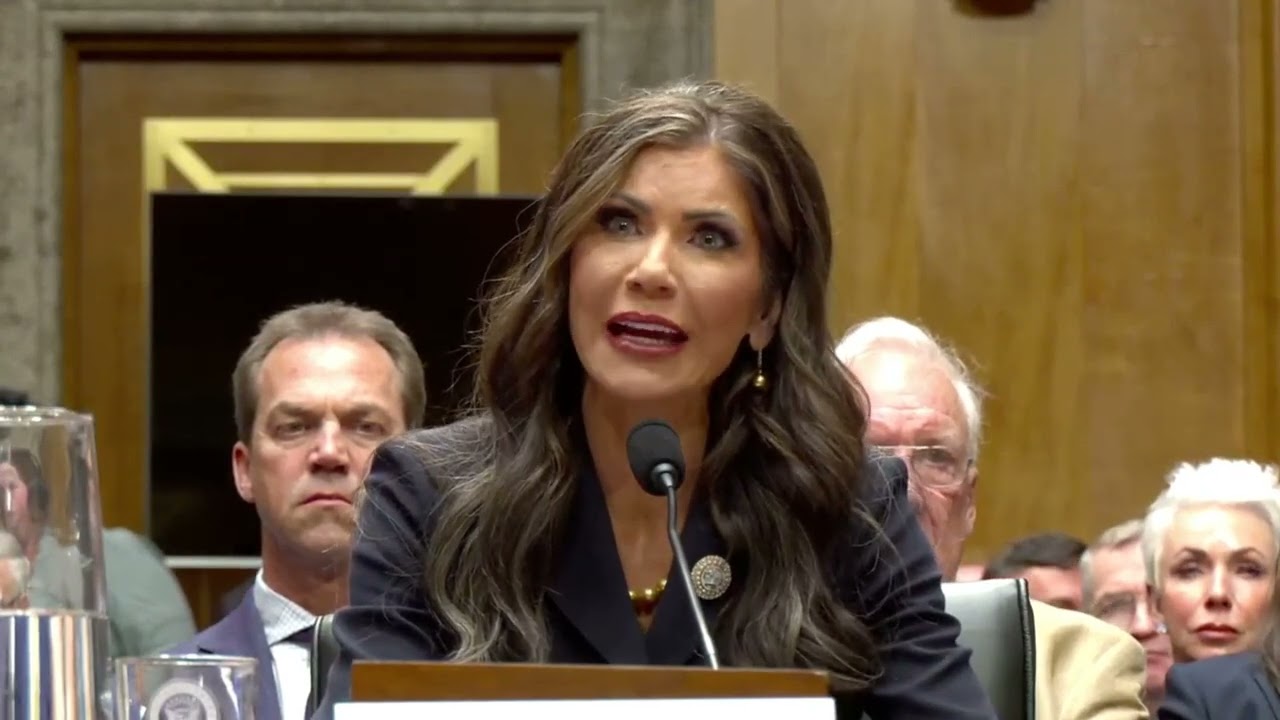 Gary Peters questions Kristi Noem at Senate confirmation hearing
