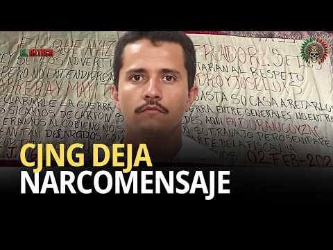 💥 CJNG vs MAYIZA! Narco-banners appear in Durango and Zacatecas