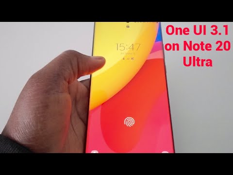 Note 20 Ultra rocks the amazing One UI 3.1