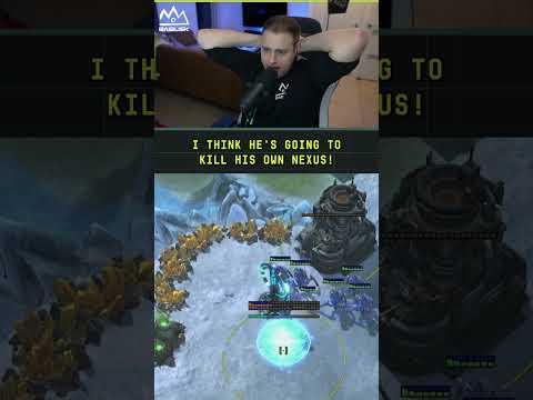 No, Reynor! He is going to kill his own nexus! - Rotti. trigger v Reynor. #sc2 #starcraft2 #basilisk