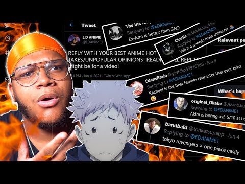 ITADORI YUJI IS A GENERIC MAIN CHARACTER?!? (Twitter Anime Hot Takes)