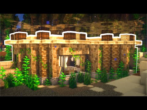 Aesthetic Minecraft | Relaxing Minecraft Underwater House Builds