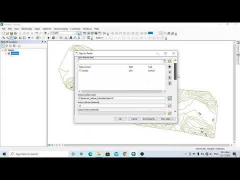 How to Calculate Volume of Reservoir using ArcGIS