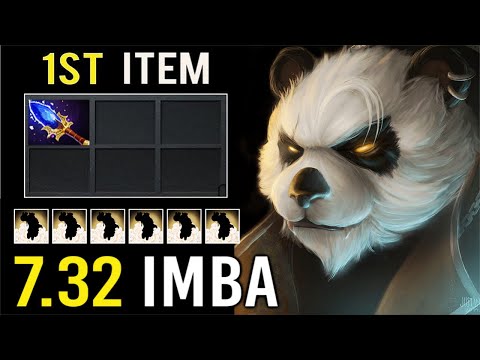 NEW META First Item Scepter KungFu Brew New Imba Skill Companion Epic Late Game Fights 7.32 Dota 2