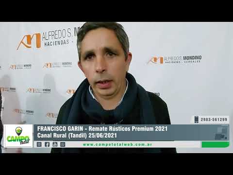 FRANCISCO GARIN | Remate Rústicos Premium 2021