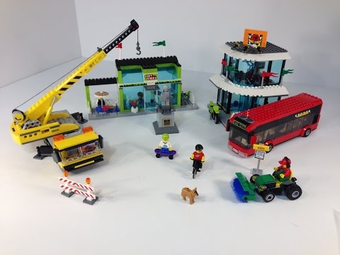 LEGO CITY 60026 TOWN SQUARE set review