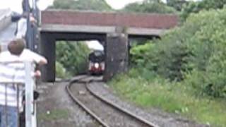 preview picture of video 'Oliver Cromwell steam train'