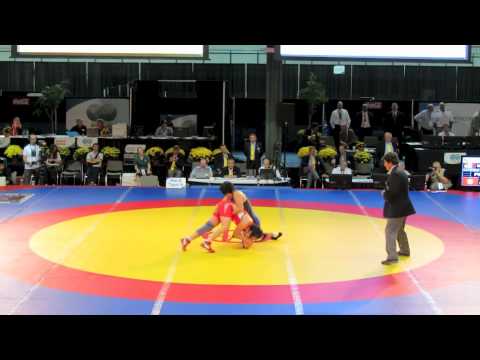 2012 Women's World Championships 63 kg Nasanburmaa Ochirbat MGL vs Kayoko Kudo JPN