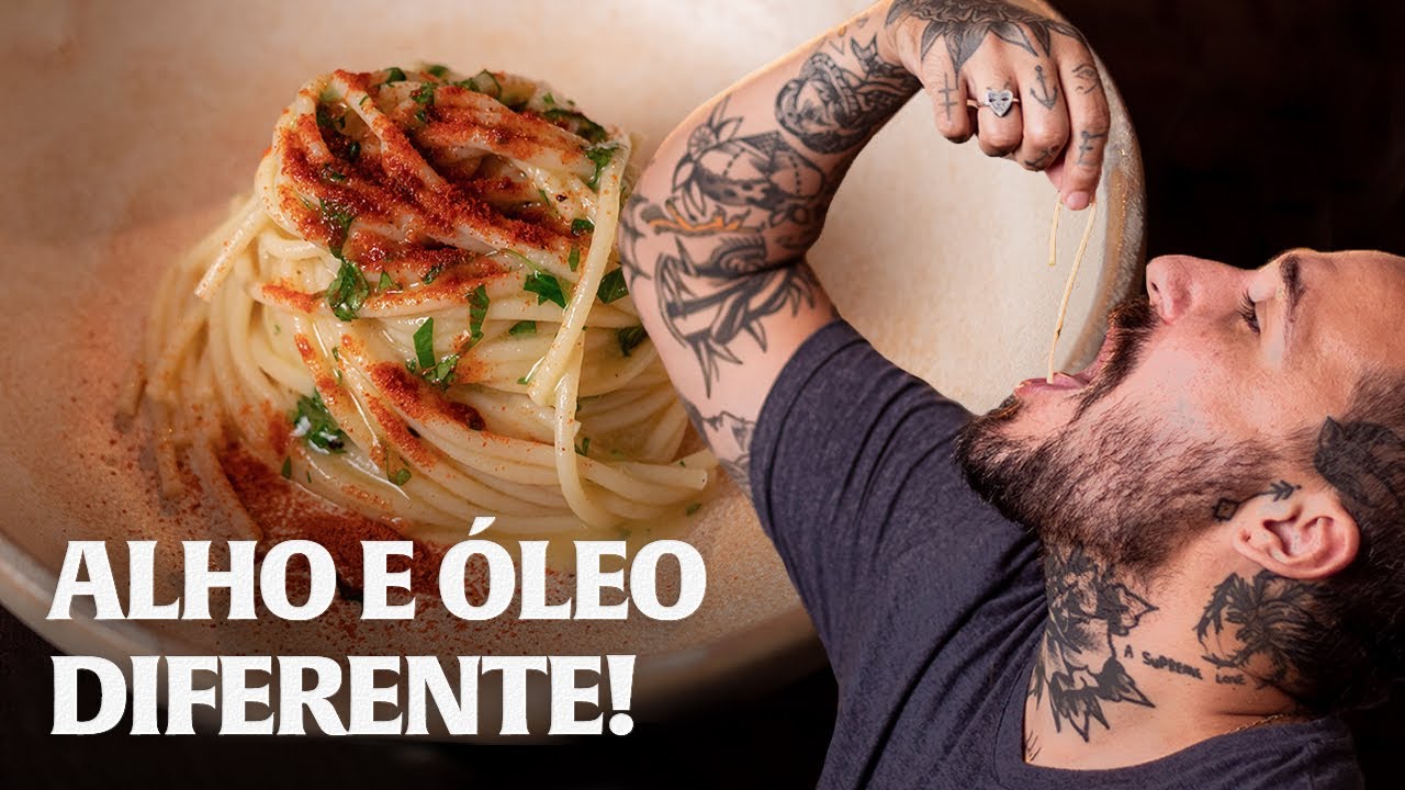 ALHO E ÓLEO DIFERENTÃO!