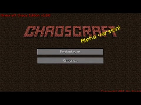Minecraft Chaos Edition 1.0.0 (ChaosCraft)