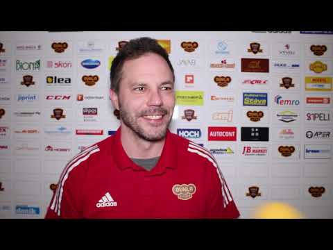 ChL 20/21: Dukla - Kolín 6:0, trenéři