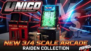 UNICO's New 3/4 Scale Raiden Arcade Machine?!