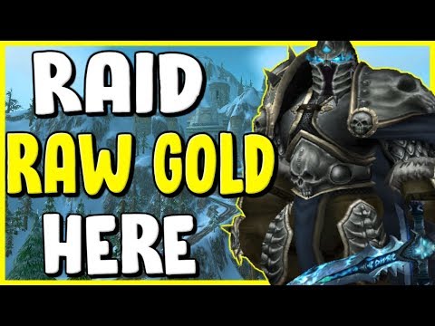 Easy Raw Gold Farming System In WoW BFA 8.2 - Gold Making, Gold Farming