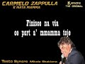 Carmelo Zappulla  Nata mamma karaoke