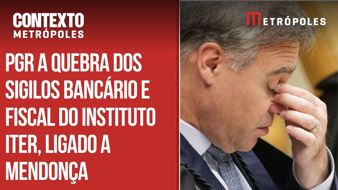 Mendonça recebeu dinheiro de Vorcaro? PGR avalia quebra de sigilo de instituto do ministro