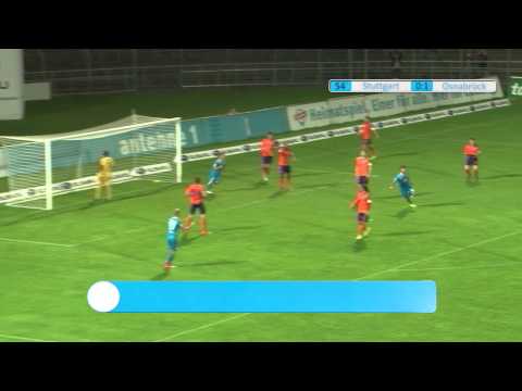 3. Liga, 10. Spieltag SV Stuttgarter Kickers vs. VfL Osnabrueck - Zusammenfassung (Die Ligen)