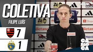 COLETIVA FILIPE LUÍS | AO VIVO | Flamengo x Sampaio Corrêa - Carioca 2026