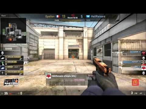 FBM S3 CS:GO - Group C - Round 1 match - HellRaisers vs. Epsilon (Bo1)