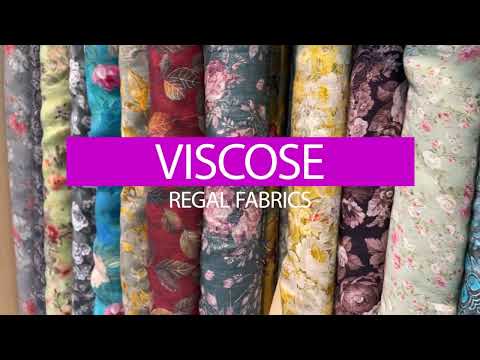 Printed Viscose fabrics | Regal Fabrics - Exquisite Fabrics and Tailoring