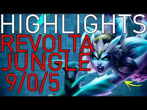 Keyd Revolta - Elise vs Nidalee - LoL BR Challenger 448LP - Highlights