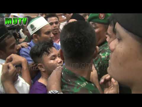 KERICUHAN PEMBUBARAN PENGAJIAN DIDUGA WAHABI DI MASJID BANDA ACEH