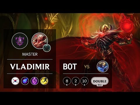 Vladimir Bot vs Ezreal - KR Master Patch 9.21