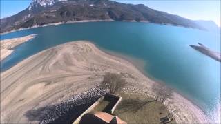 preview picture of video 'Baie St Michel hautes alpes, lac de serrre ponçon'