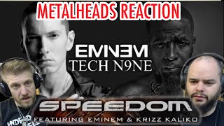 MORE INSANE RAP!! | WORLDWIDE CHOPPERS - SPEEDOM | ft. EMINEM &amp; KRIZZ KALIKO | metalheads reaction