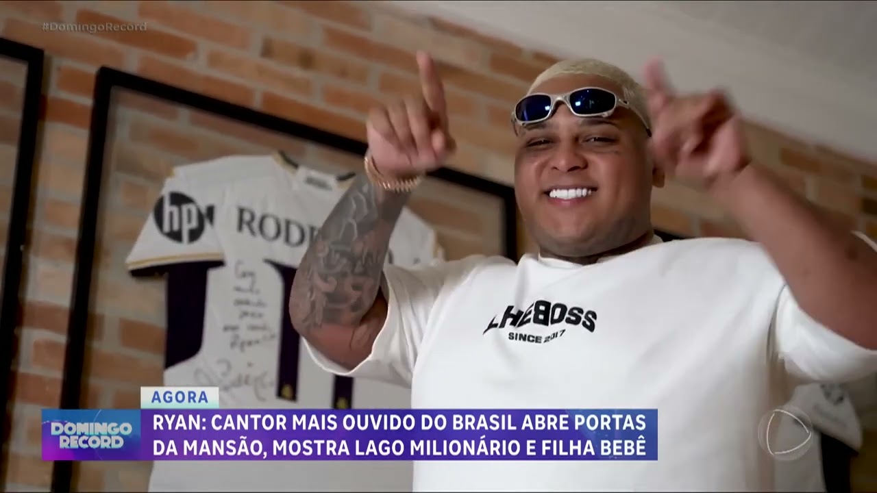 MC Ryan mostra seu sítio avaliado em R$15 milhões no interior de São Paulo | DOMINGO RECORD