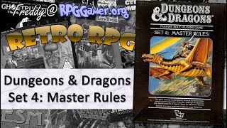 Dungeons & Dragons Set 4: Masters Rules (TSR, 1984) | Retro RPG