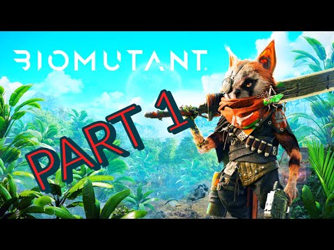 BIOMUTANT Walkthrough Gameplay Part 1 - WITH COMMENTARY (FULL GAME)