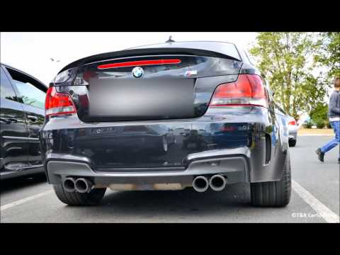 Revs Exhaust sound Akrapovic Evolution Downpipe BMW 1M
