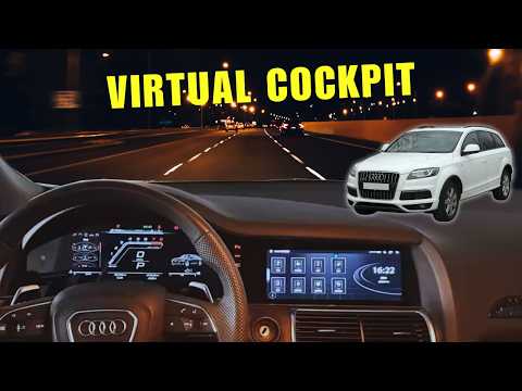 Transform Your Old Audi Q7 with a Virtual Cockpit! (2005–2015 Upgrade)