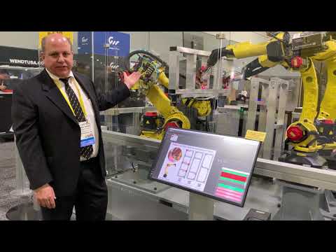 Fanuc Arc Mate 100id Arc Welding Robot as seen at FABTECH 2018